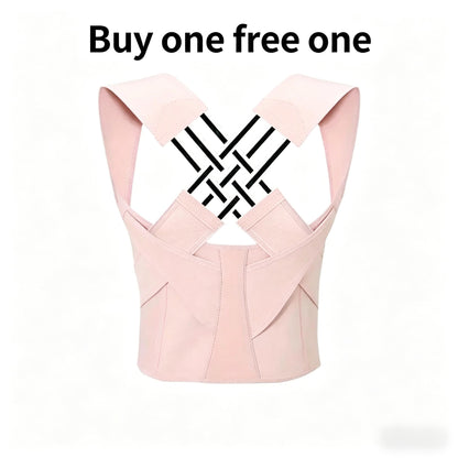 Buy 1 Free 1 Upgrade 2.0 Smart Posture Corrector | Invisible Back Support with Auto-Adjust Webbing | Pain Relief & Posture Training