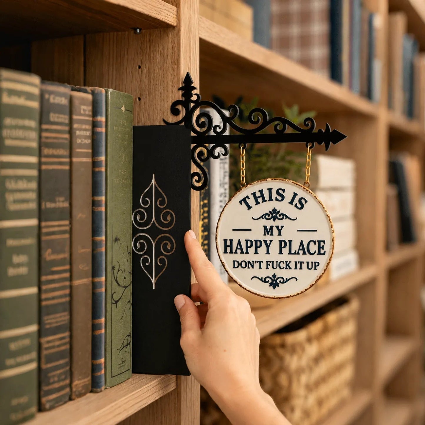 🔥Limited Time 50% Off👻📚Library Lantern-Decorative Bookshelf Lighting