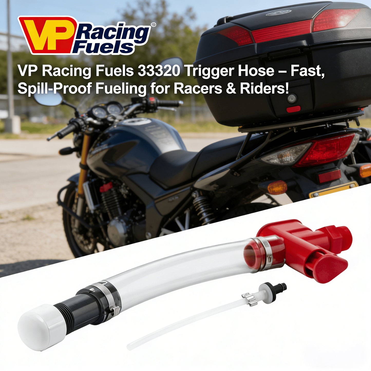 VP Racing Fuels 33320 Trigger Hose - 4 Pack(🔥Only $15.99 each!!)